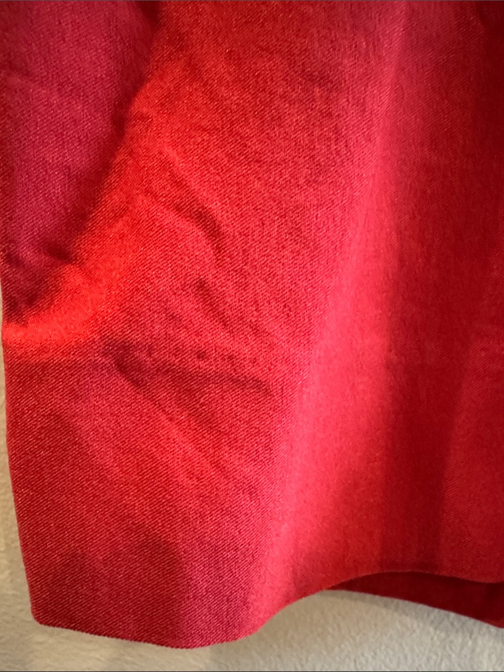 Peck & Peck Vibrant Red Shorts - Picture 3 of 7
